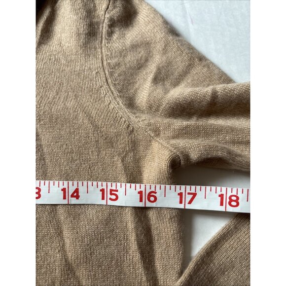 Talbots Petite Small Light Brown Cashmere - Picture 4 of 6